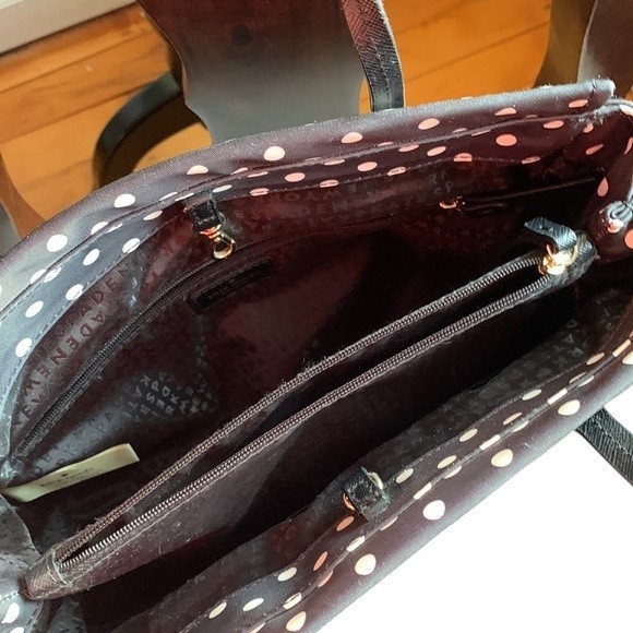 Kate Spade Black and White Polka Dot Bag - Picture 3 of 9